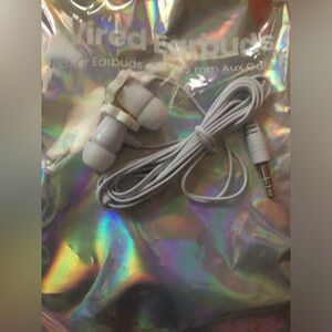 (2 for $10) Wallflower Charmed Wired Earbuds with 3.5mm Jack (aux)